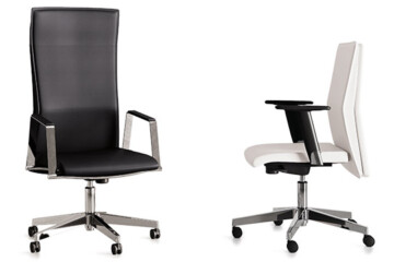 Fotele gabinetowe Athena - LAS MOBILI - Fotele i krzesła biurowe